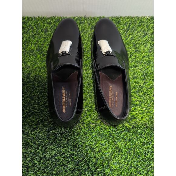 Johnston & Murphy Highland Tassel Slip-On Loafer Burgundy 9.5 Size main image 15